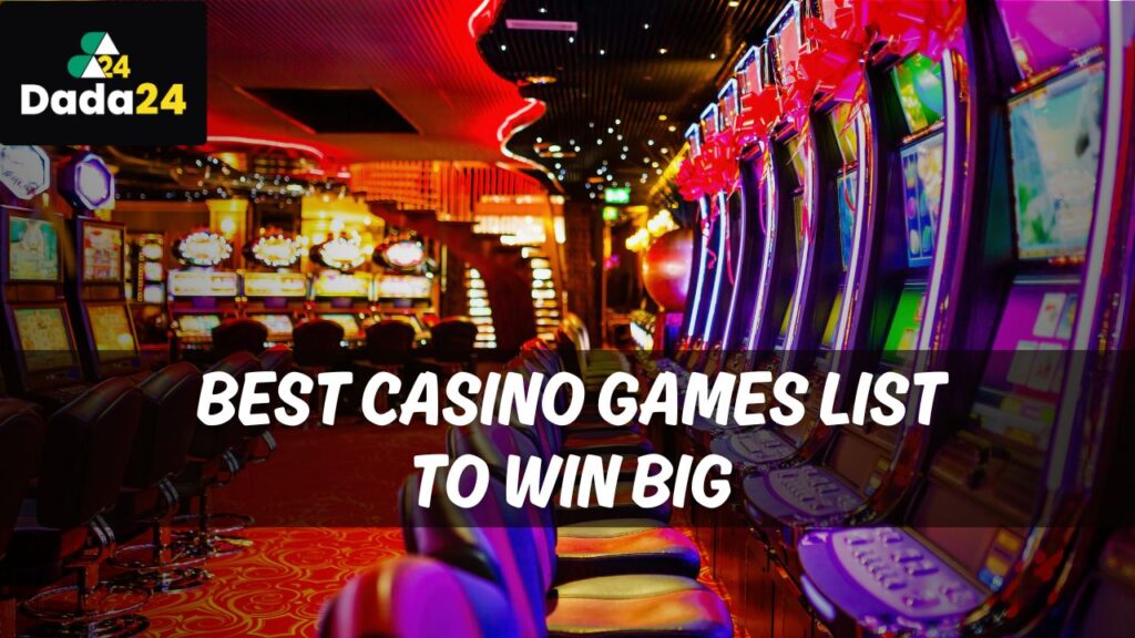 Casino Games List